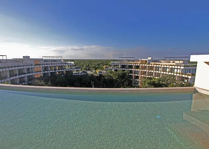 Luxury Jungle Loft, 7 Pools, Rooftop Panoramic View, Shuttle, Fast Wifi Apartamento Tulum