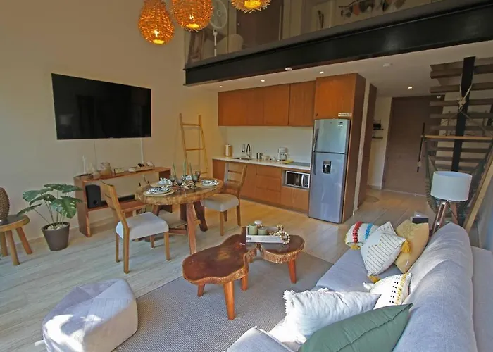 Luxury Jungle Loft, 7 Pools, Rooftop Panoramic View, Shuttle, Fast Wifi *