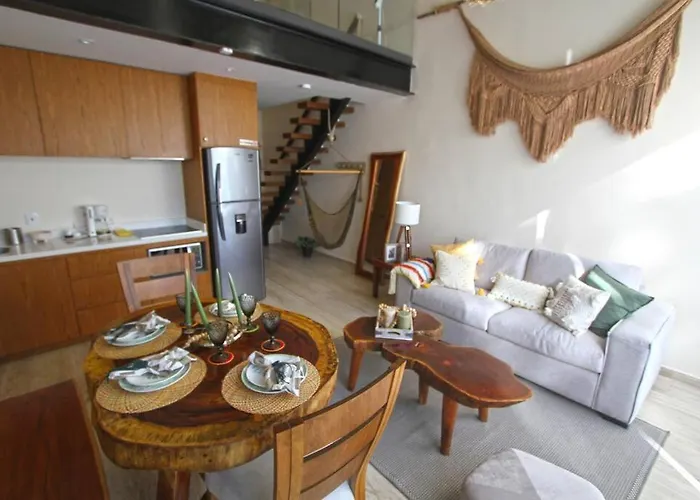 Luxury Jungle Loft, 7 Pools, Rooftop Panoramic View, Shuttle, Fast Wifi Tulum