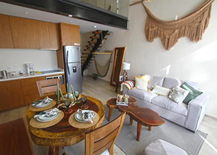Luxury Jungle Loft, 7 Pools, Rooftop Panoramic View, Shuttle, Fast Wifi Apartamento Tulum